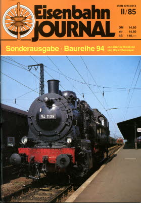 EJ Sonderausgabe 1985-02 - Baureihe 94